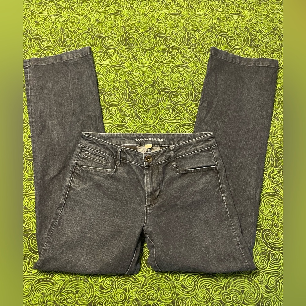 Banana Republic Straight Leg Trouser Jean